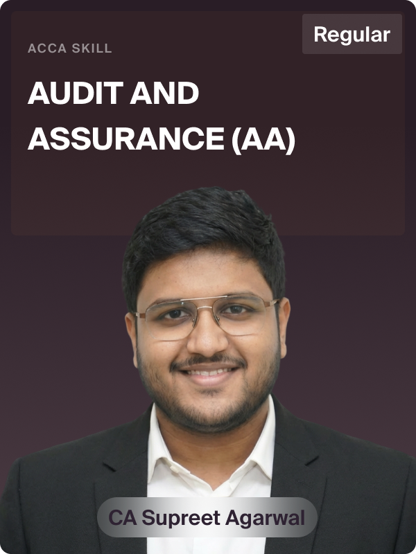 ACCA - Audit & Assurance (AA) 2026