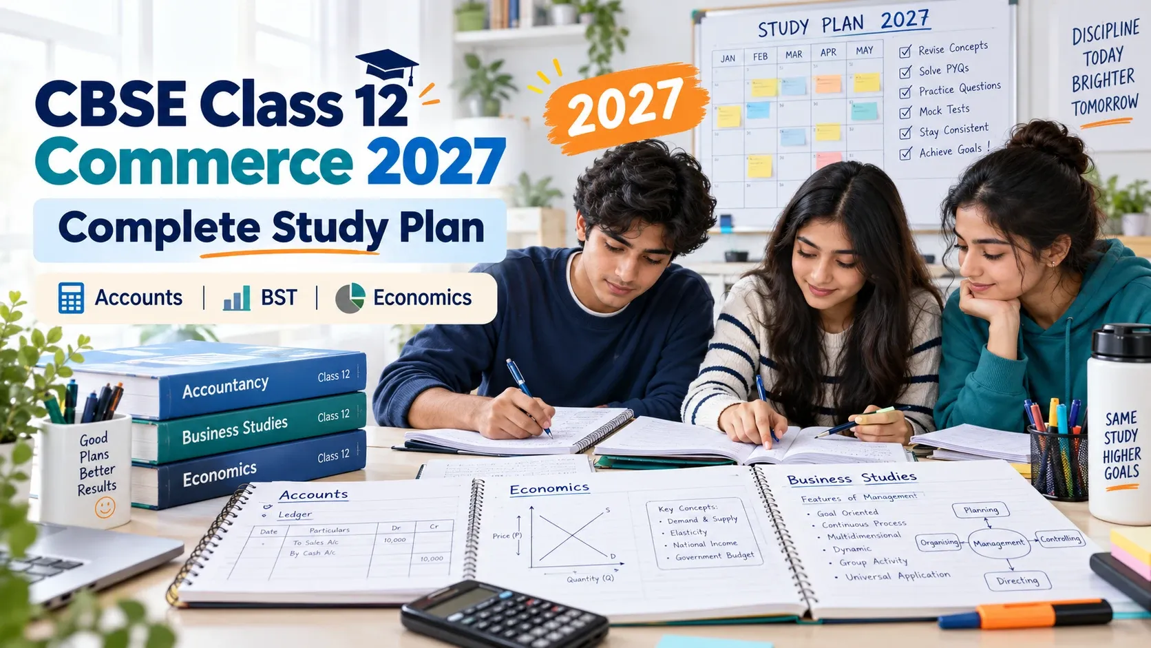 Preparing for CBSE Class 12 Commerce 2027? Here's Your Complete Study Plan