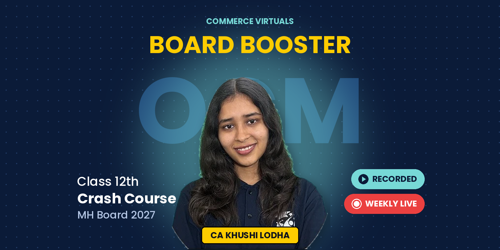 OCM Board Booster Class 12th Maharashtra 2027 – Prelims Special