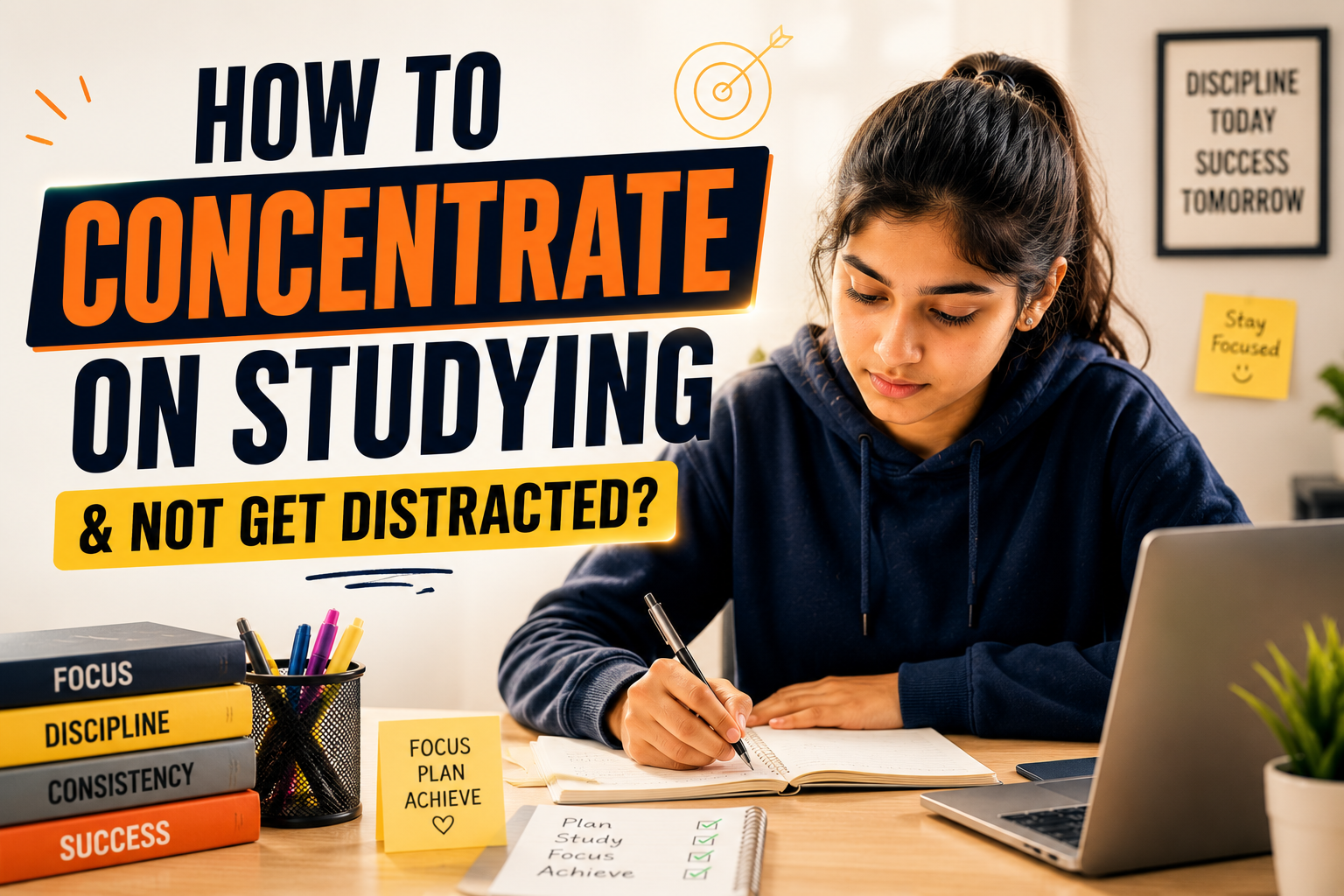 How to Concentrate on Studying and Not Get Distracted?