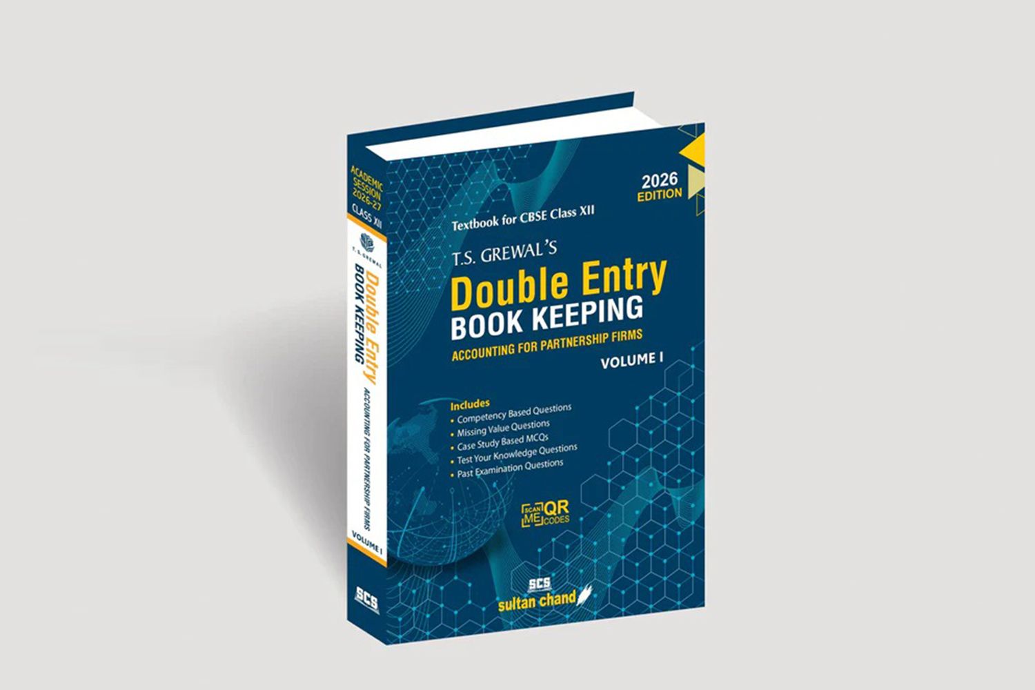 CBSE Class 12 Accountancy - Double Entry Book Keeping (Vol. 1) Textbook (2026-27)