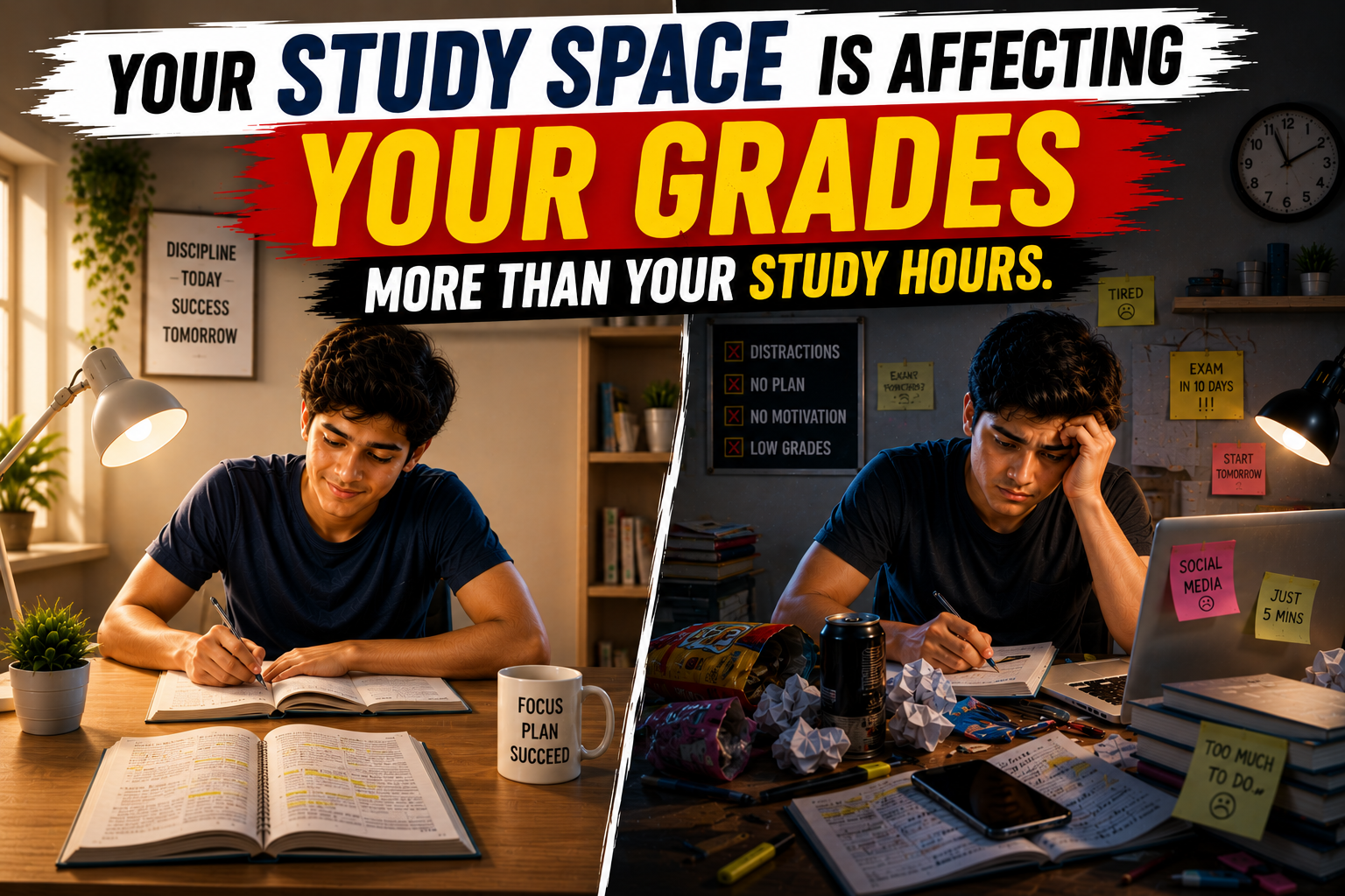 Your Study Space Is Affecting Your Grades More Than Your Study Hours