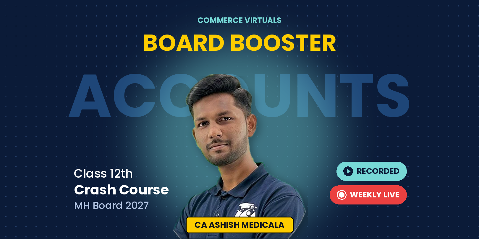 Accounts Board Booster  Class 12th Maharashtra 2027 – Prelims Special
