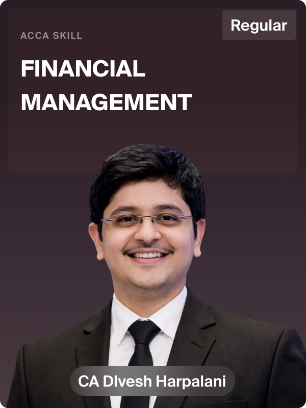 ACCA - Skill FM March 2026