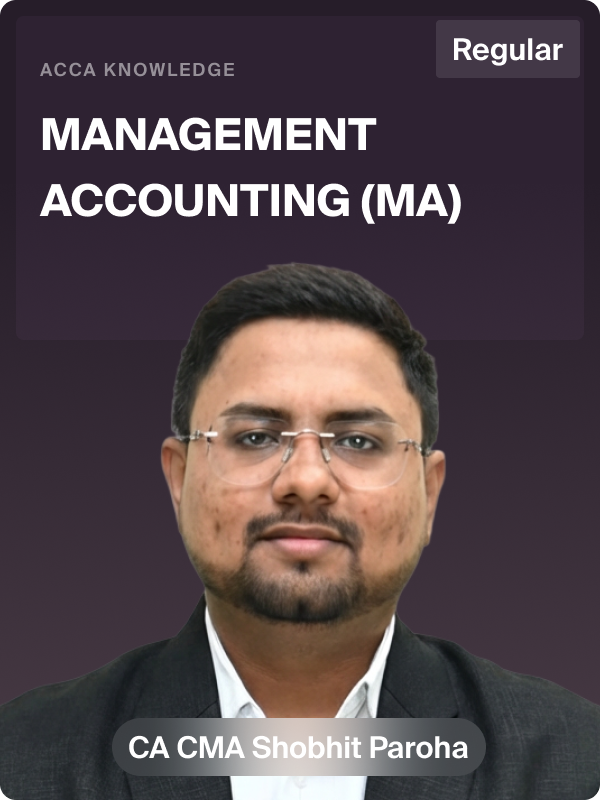 Management Accounting (MA)