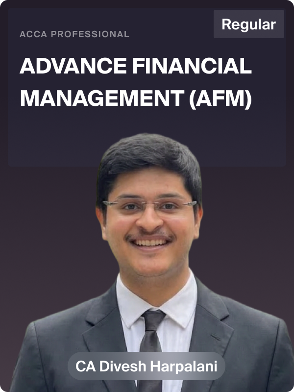 Advanced Financial Management (AFM)