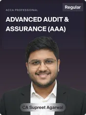 ACCA - Advanced Audit & Assurance (AAA) 2026 (Recorded)