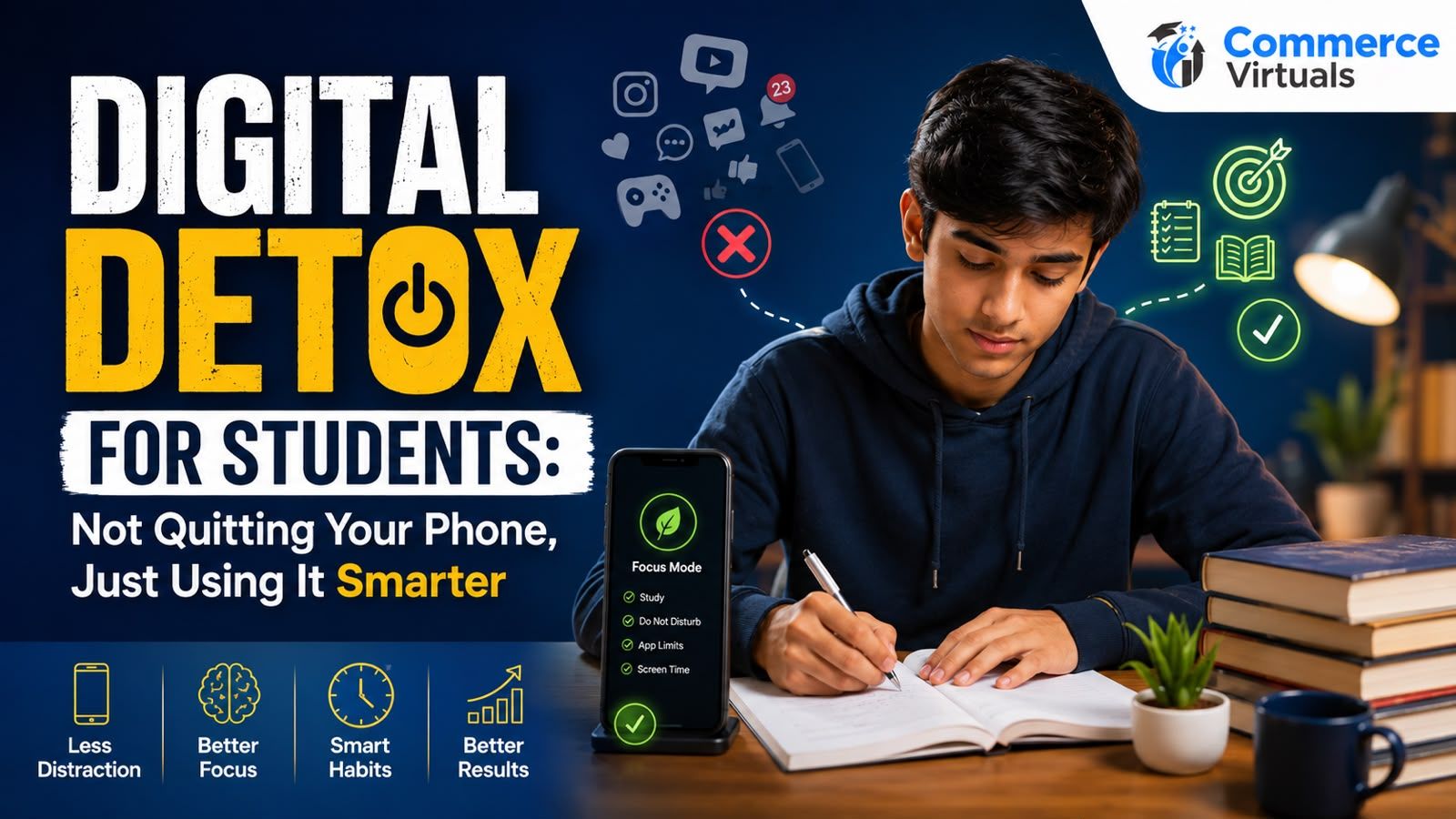 Digital Detox for Students: Not Quitting Your Phone, Just Using It Smarter