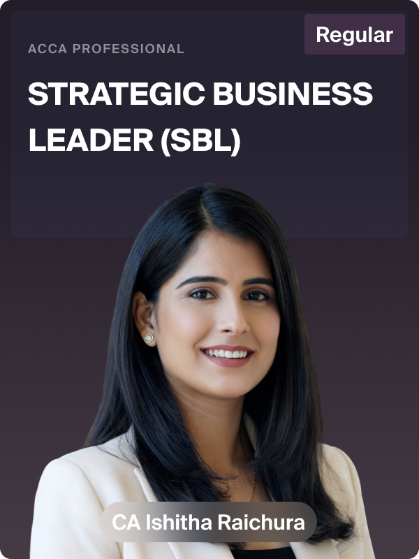 Strategic Business Leader (SBL)