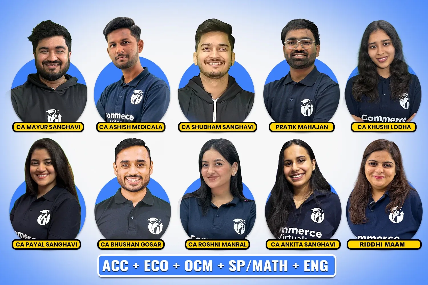 MH Board Class 11 All Subject Combo (Acc + Eco + OCM + SP/Math + Eng)